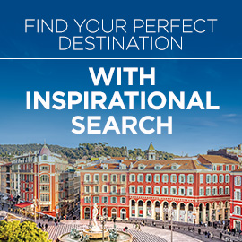 Find your perfect destination with inspirational search